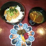 りょうりや 御旅屋 - びわますの胡麻和えごはん