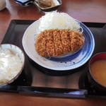 とんかつ神楽坂さくら - ロース定食（山形豚）120㌘1580円