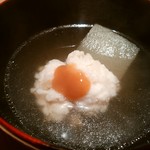 蓮 - 鱧と冬瓜の炊き合わせ