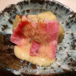 蓮 - 和牛と茄子の冷や鉢