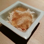 蓮 - 毛蟹ジュレかけ