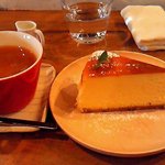 ペコリ - チーズケーキと紅茶