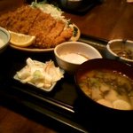 おいしんぼ - とんかつ定食　１２７０円