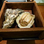 蟹御殿 - ②【夕食④】蒸し牡蠣♪