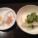 ホルモン焼肉 ちばず七輪 - お通し