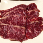 ホルモン焼肉 ちばず七輪 - ハラミ