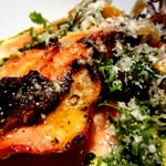 ボッテガ - 白イカのオーブン焼き 夏野菜のカポナータ添え
