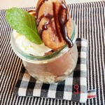 SUMiカフェ Ｒ.flow - 限定日替わりプチスイーツ（カフェボールアイス）500円　2017/08