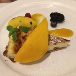 北島亭 - チーズのタルト パイナップル入り。チーズがタルトにはあり得ないほど濃厚さ！美味しすぎる！！