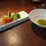 ラ カンロ - Bagna cauda グリーンカレー