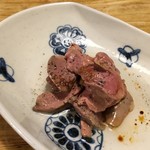 れんげ料理店 - 鶏白レバーのオイル漬け