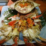 蟹御殿 - ②【夕食③】茹で竹崎蟹♪