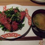 料理屋 仲島 - 牛肉のたたき