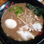 がむしゃら - 濃厚魚介とんこつ（煮玉子トッピ：H23.3）