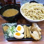 えび豚骨拉麺 春樹 - つけ麺スペシャル930円（ライス食べ放題）