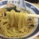 ぬんぽこ - 中華そば(780円)麺リフト