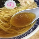 ぬんぽこ - 中華そば(780円)スープ
