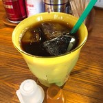 あしま園 - サービスのアイスコーヒー