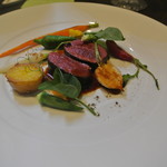 アキヒサ ハンダ - 日高産夏鹿のロティ