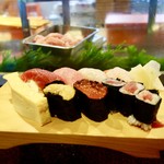 菊寿司 - ［2017/07］にぎり菊(2000円＋税)