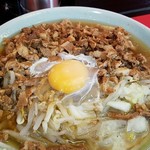 つけそば 丸長 - チャーシューたっぷり！