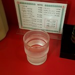 つけそば 丸長 - 水　