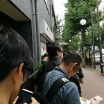 つけそば 丸長 - 土曜の開店後！