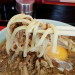 つけそば 丸長 - 麺リフト