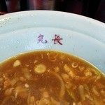 つけそば 丸長 - 丸長ロゴ