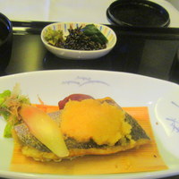 銀座 奥田 - 主菜、御飯