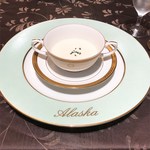 レストラン アラスカ - ジャガイモの冷製スープ