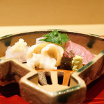 銀座 しのはら - ☆お造り盛合せ