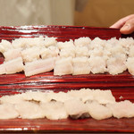 銀座 しのはら - ☆鱧の骨切り