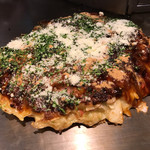 Toda Wataru No Okonomiyaki Sante Kan - 本日のおすすめ焼（豚・玉ねぎ・ブロッコリー・タコ・チーズ）