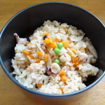 釜あげうどん 長田 in 香の香 - たこ飯（250円）