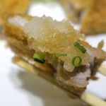 Wainyamochibutatei - 大根おろしポン酢を添えて食べると、衣の油っこさが消えてより後味スッキリ！