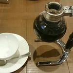 Kurashiki Ko Hite N - 本日のコーヒー (コロンビア クレオパトラ)。