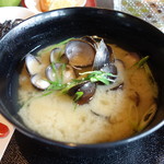 ホテルリッジ - しじみの味噌汁