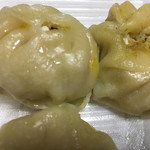 アジアンダイニング&バー ナマステ - ●モモ（ネパール餃子）●ビール欲しくなる！中のお肉は辛さ控えめのカレー味！