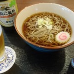 かなう - かけそばとビール