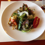 タヴェルナ カッパ - 前菜 イワシ、カポナータ、トマトのグリル、サラダ