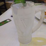 RAVINO NOODLE HOUSE - 1708_RAVINO NOODLE HOUSE_PROST BEER＠22,000Rp(キンキンに冷えています！)グラスも凍らんばかり！