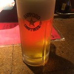 ラーメンBAR やきそばー HIT - 生ビール