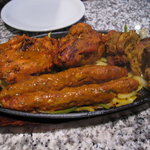 シンズキッチン - タンドリーチキンとシークカバブとチキンティッカ