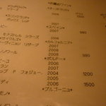 cafe＆bar marinecco - メニュー