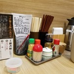 三竹寿 - 卓上調味料