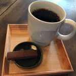 そば舎 あお - ホットコーヒー