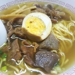 喰うかい - 牛すじ中華そば ６５０円(税込)(2017年8月15日撮影)