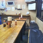 喰うかい - テーブル席(2017年8月15日撮影)