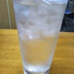 喰うかい - 焼酎の水割り ４００円(税込)(2017年8月18日撮影)